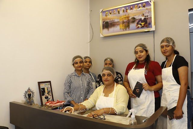 Chef Preet's Institute culinary training mockup